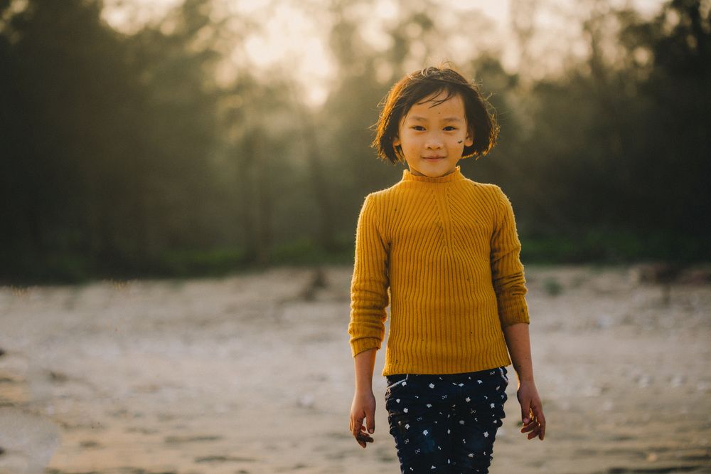 Thuy Linh - A little girl comes from Viet Nam.