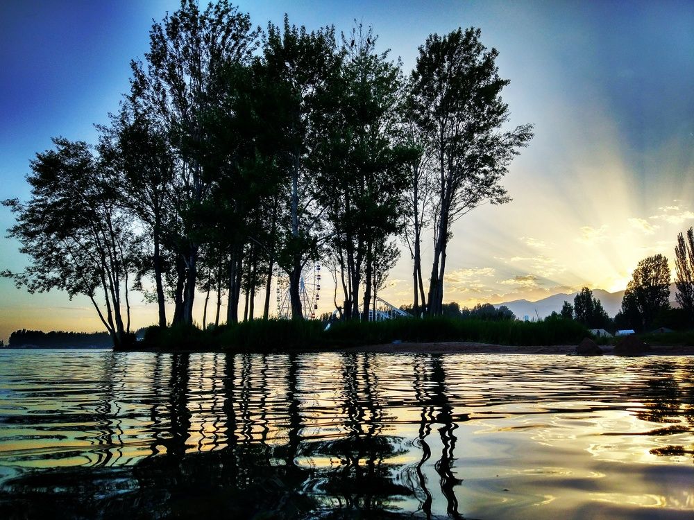 Тихая заводь...