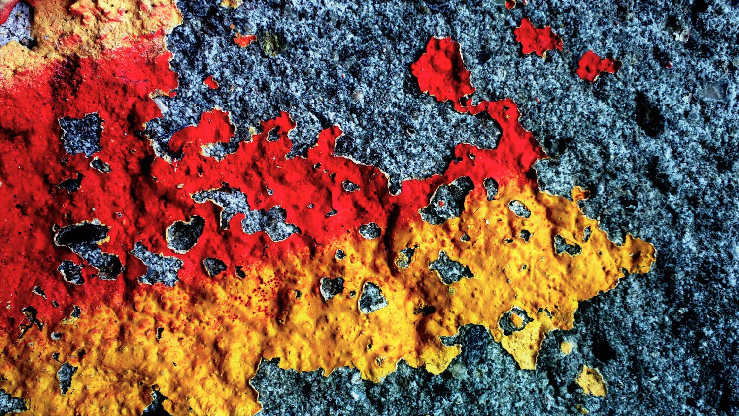 Detail of wall-street art