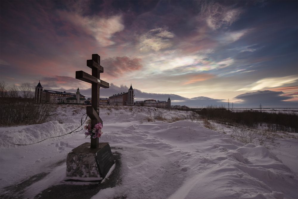 Цветные серебристые облака