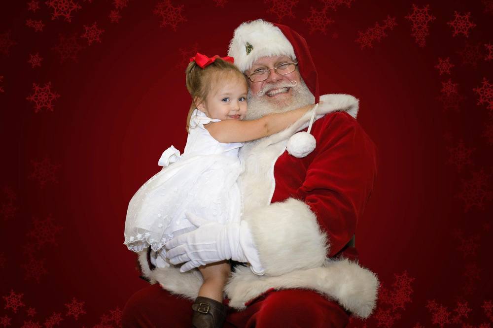 Santa and Child