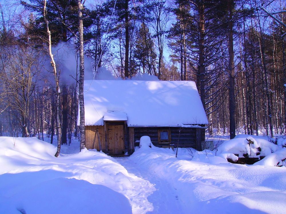 Банька по черному.