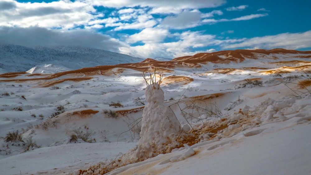 SNOW IN SAHARA
