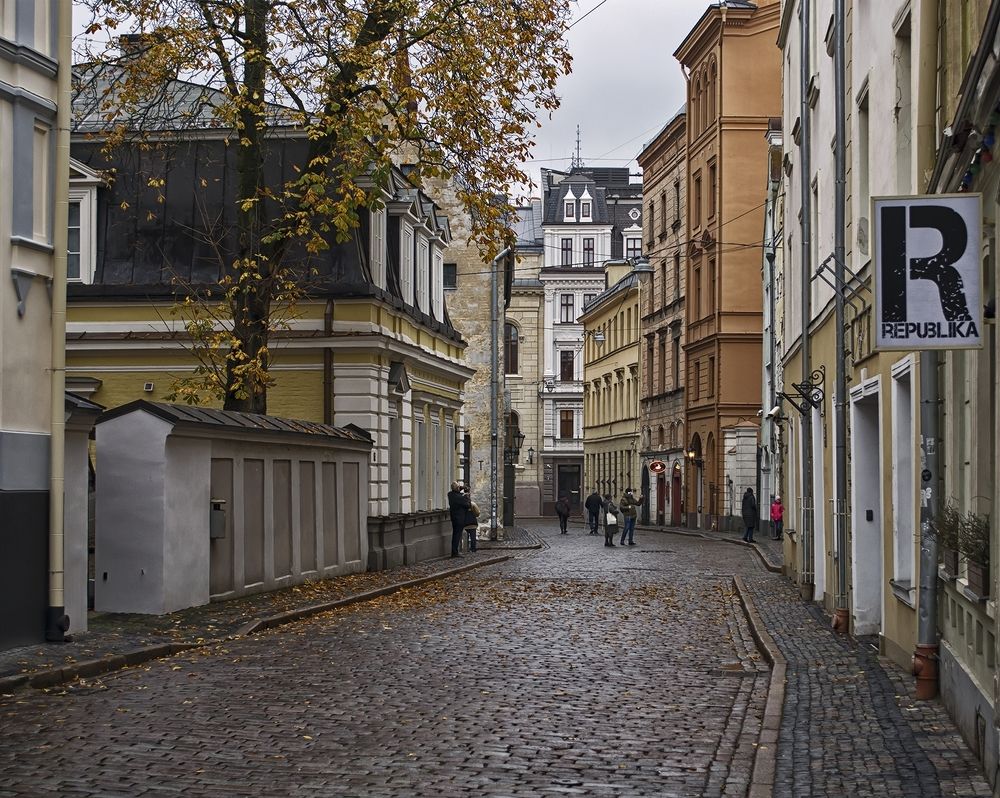 Осень в старом городе
