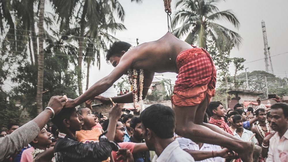 Charak festival...carry property by eliminating the Sorrow