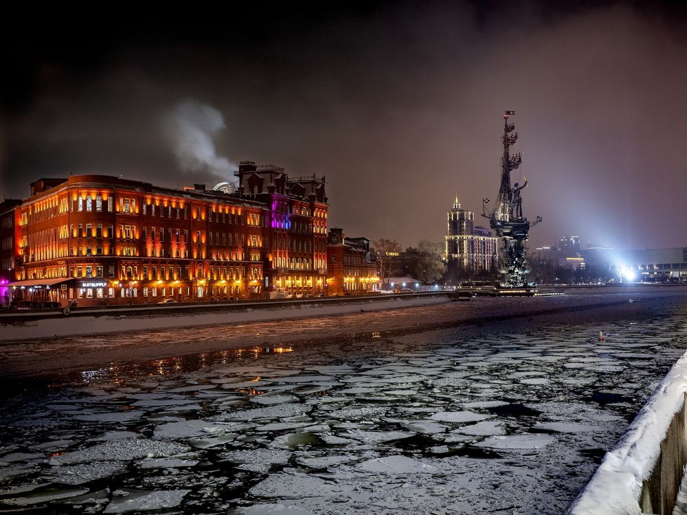 Москва-река. Зима 18-го.