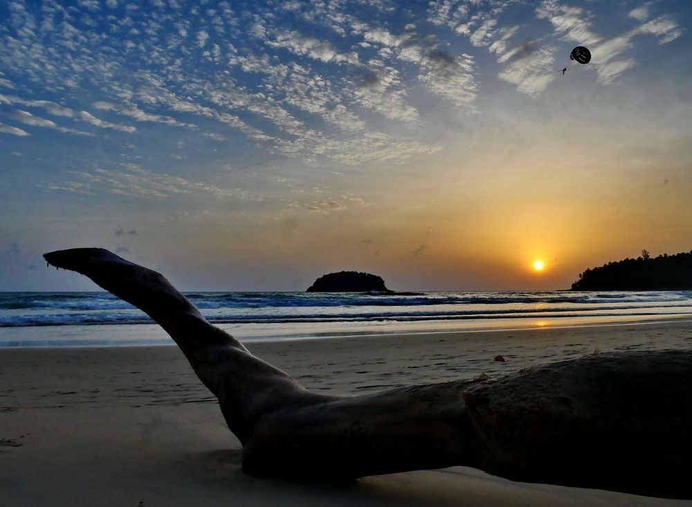 Sunset in Kata beach Phuket
