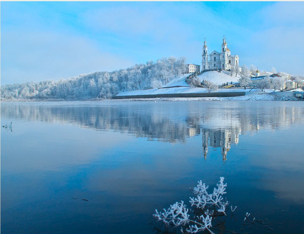 Зимний город