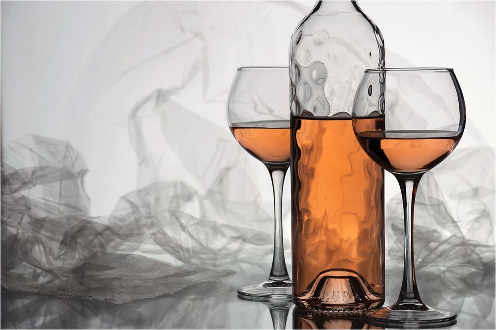 Лёгкое розовое.