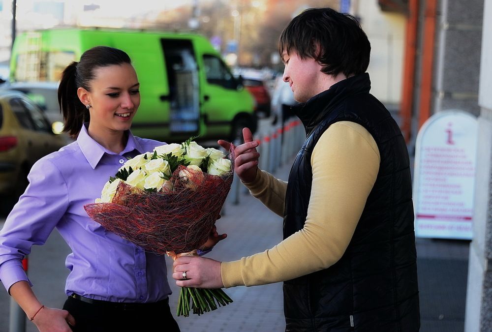 ЦВЕТЫ  В  СТУДИЮ .