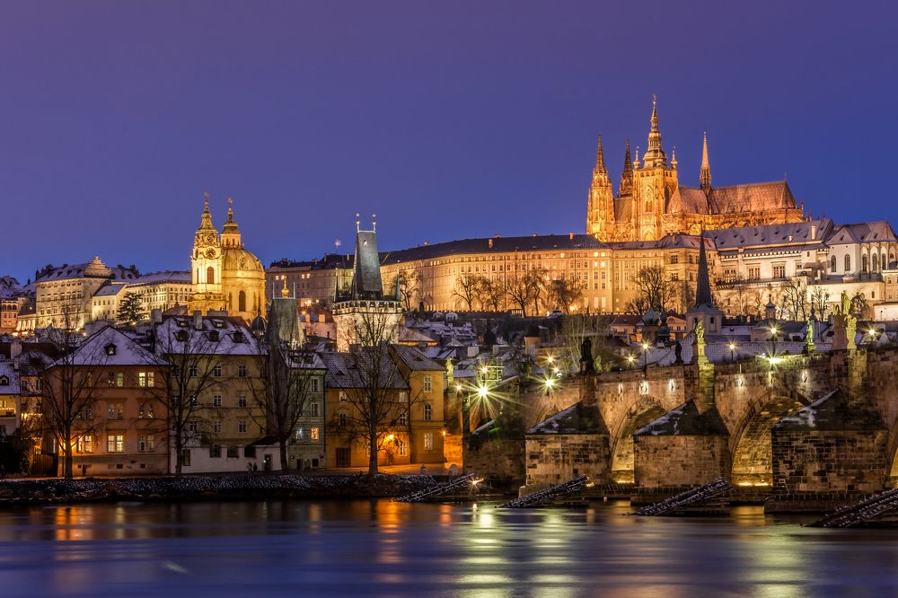 Prague Castle with Charles Bridge
