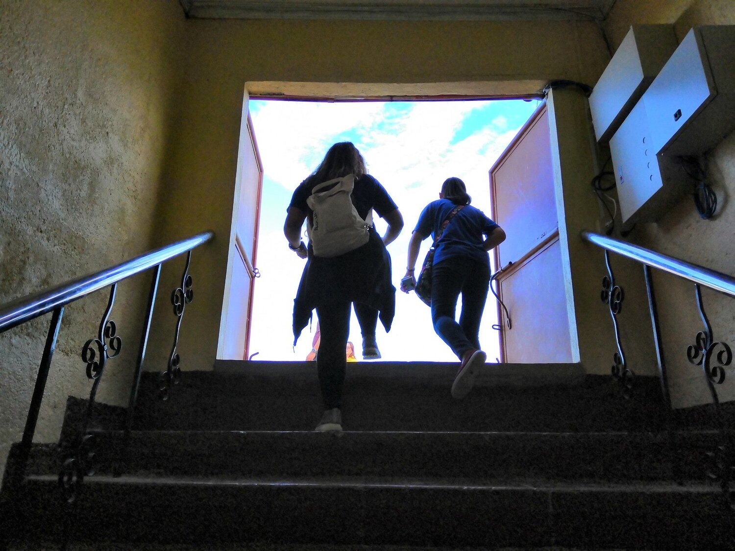 Stairway to Rooftop