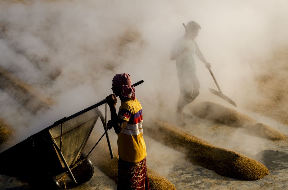 Working in the steams