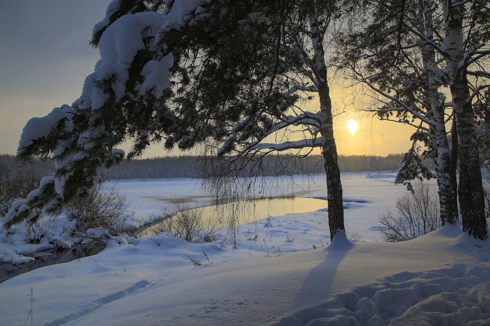 Зимний этюд