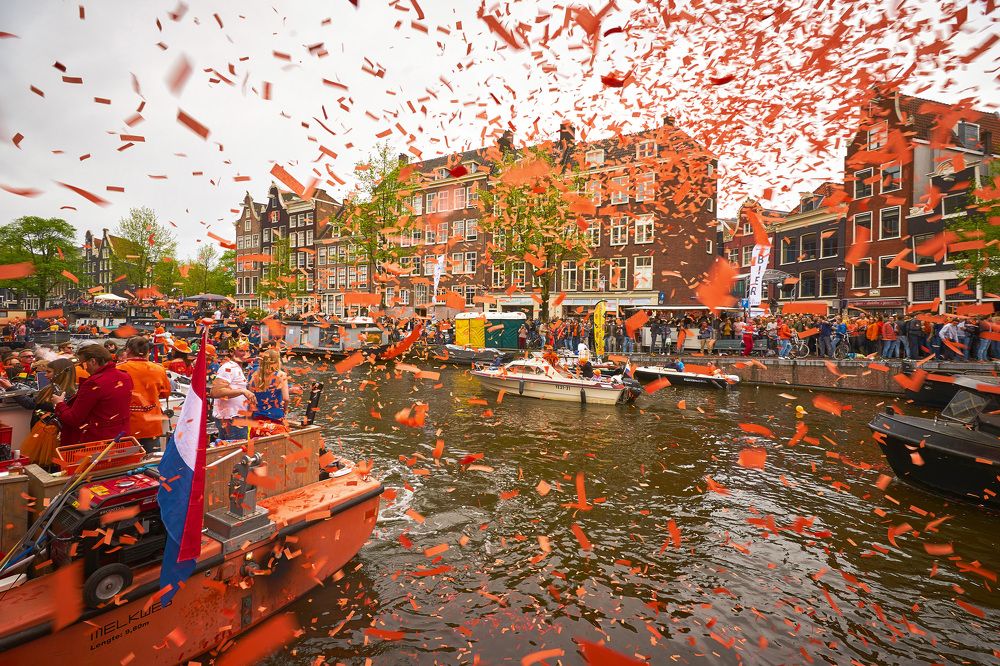 Happy Kingsday in Amsterdam!
