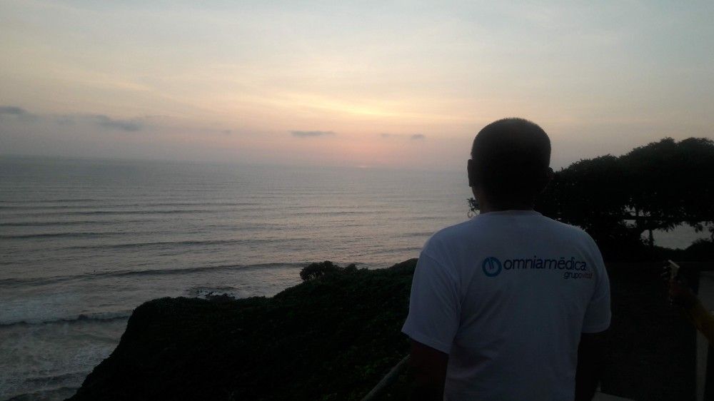 Último atardecer de un amigo. Last sunset of a friend