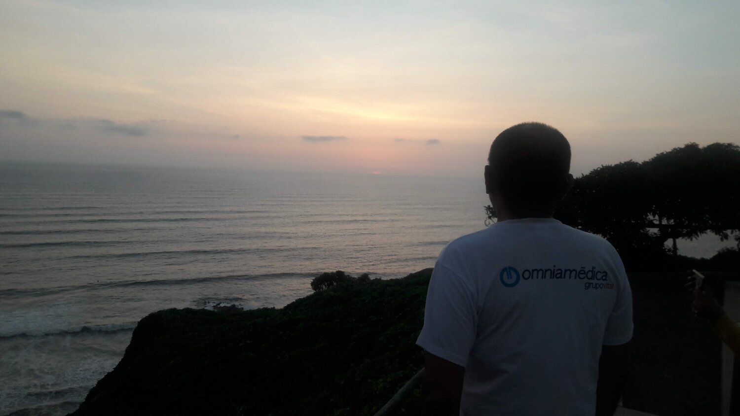 Último atardecer de un amigo. Last sunset of a friend