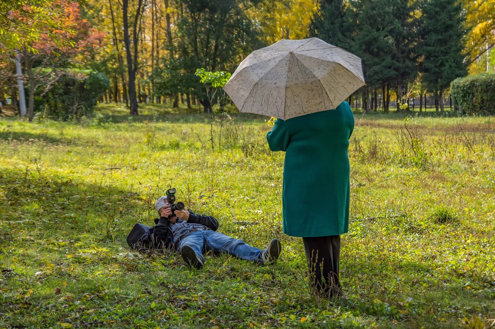 Фотограф в отпаде.