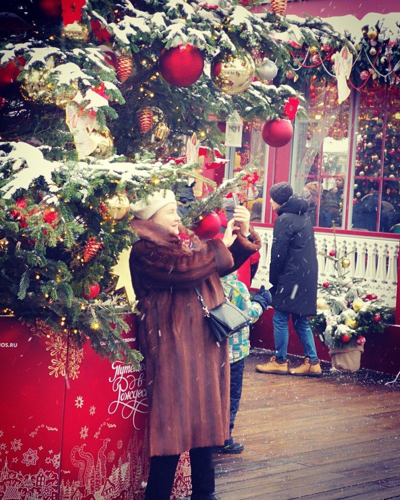 Новогоднее селфи