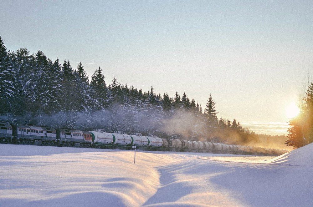 зимняя дорога