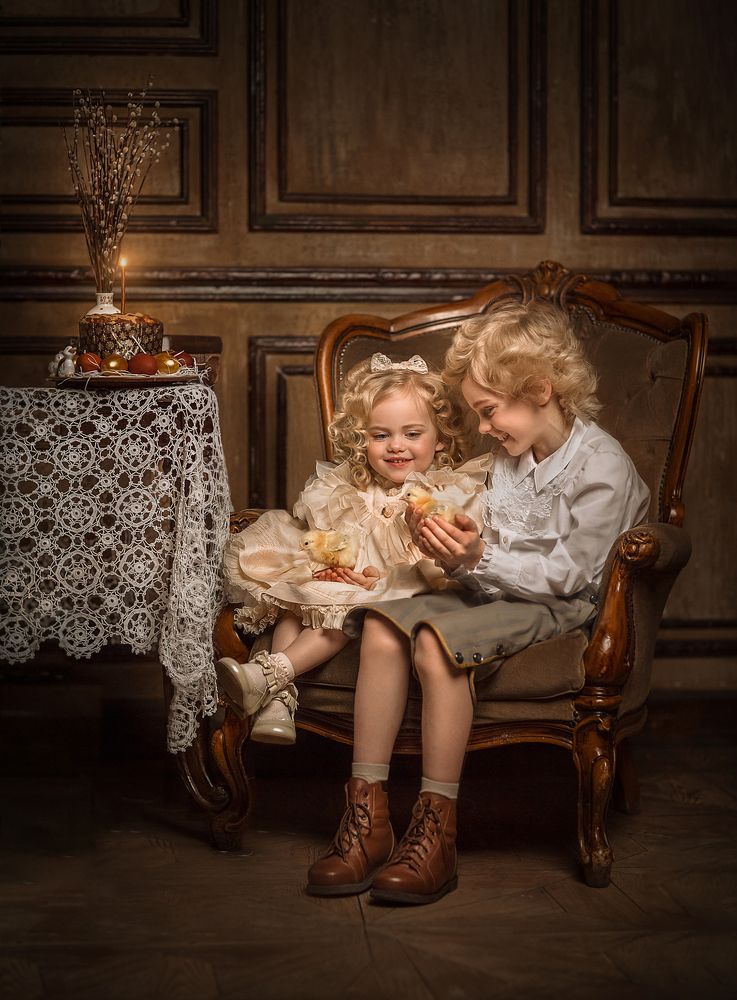 Пасхальная открытка