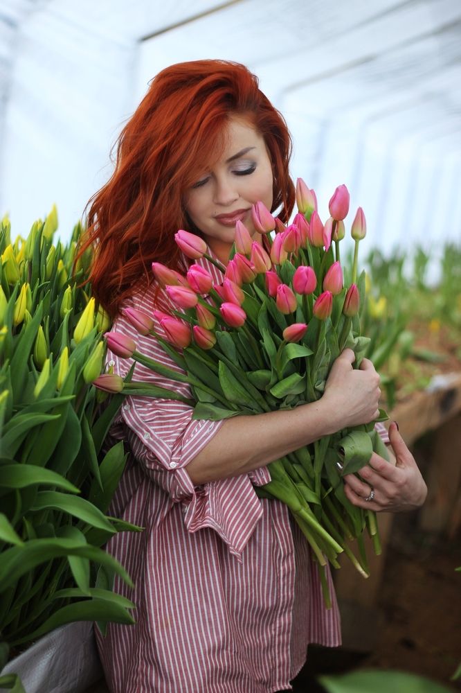 Цветочный портрет