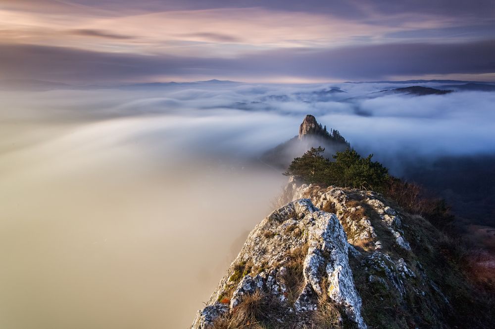 The mysterious castle in the Carpathians
