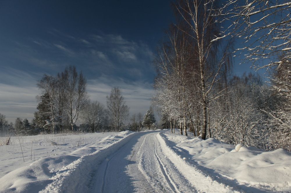 Морозный день