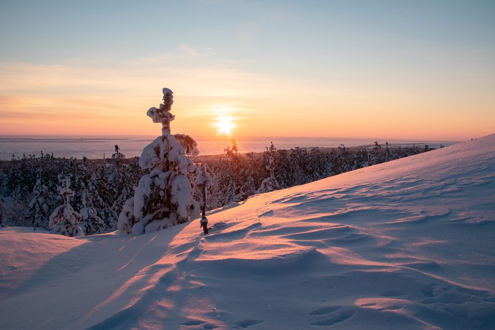 Вид на Волгу