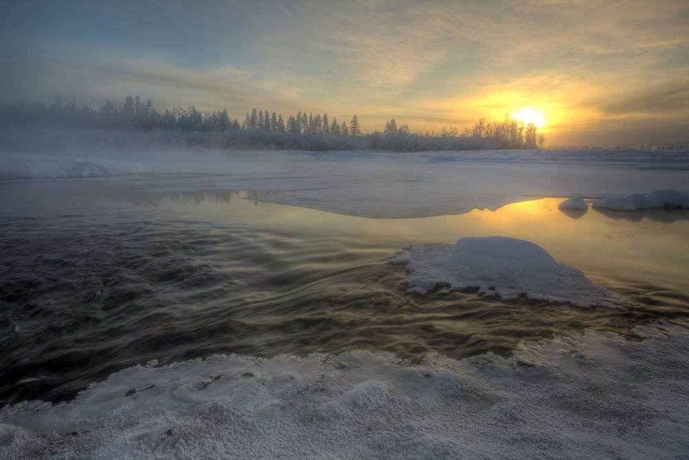 Последний рассвет уходящего года