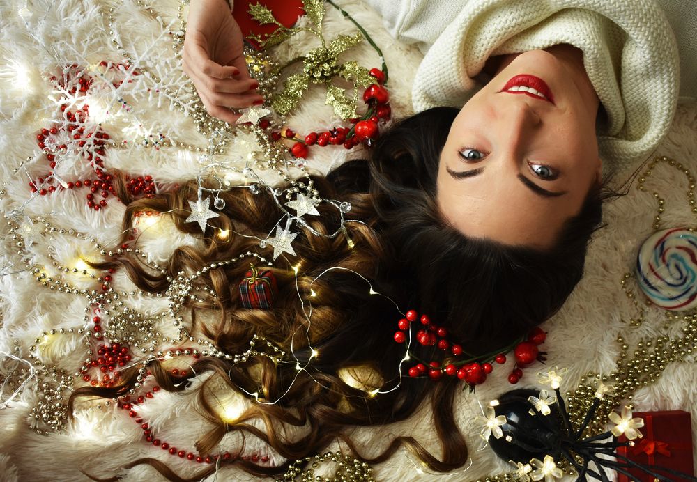 Holidays Are In White And Red