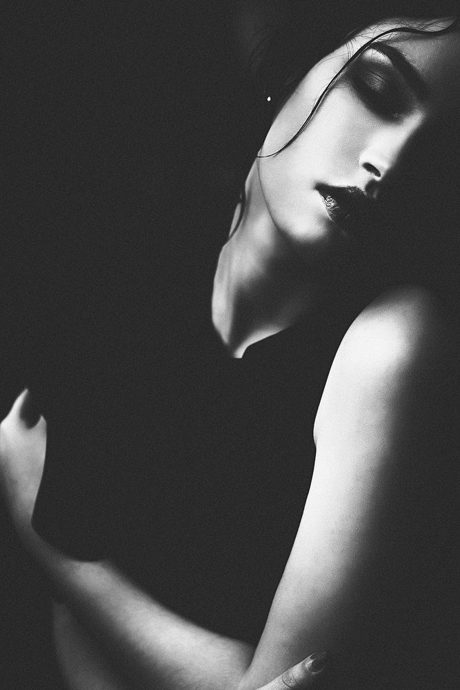 In the black shadows