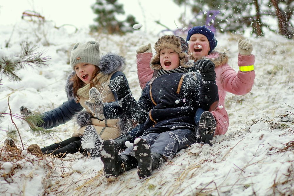 Летим с горы