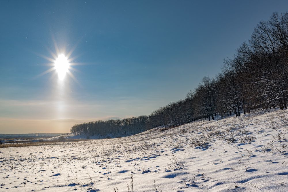 Январское солнце