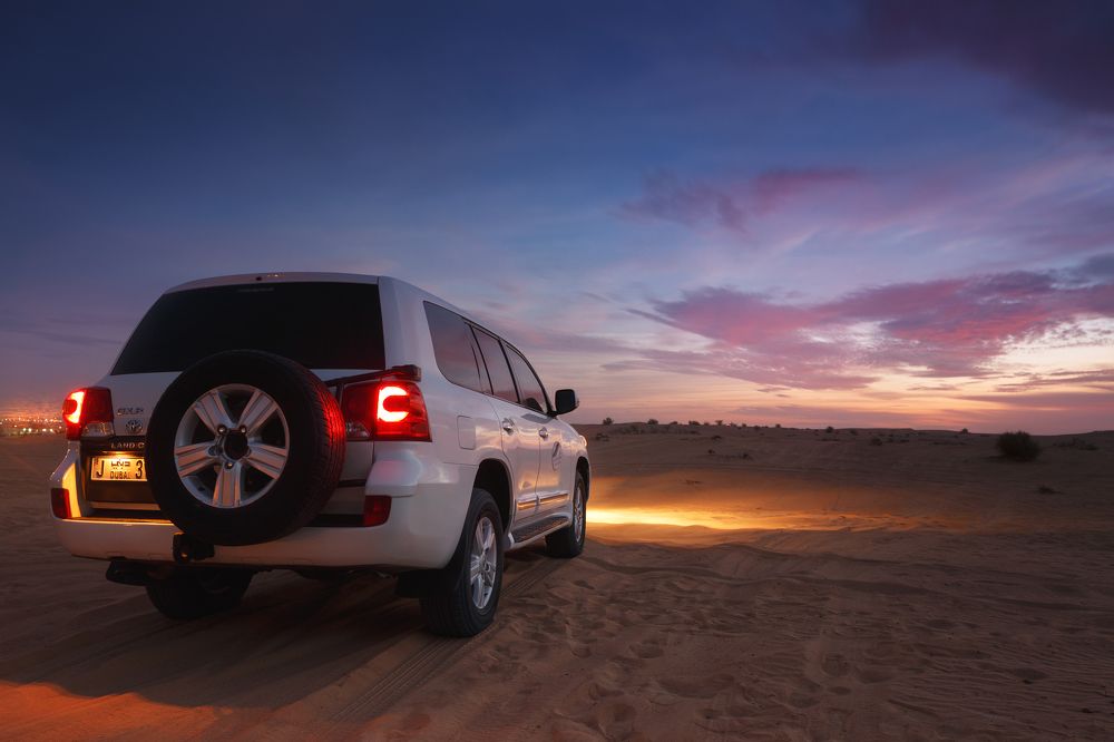 Рассвет в пустыне Руб-эль-Хали