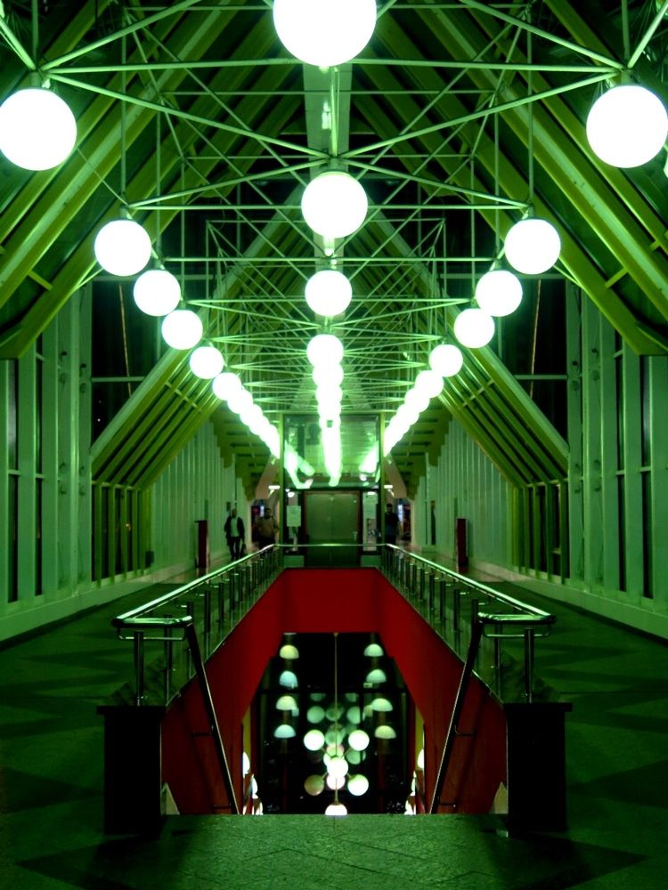Inside of bridge
