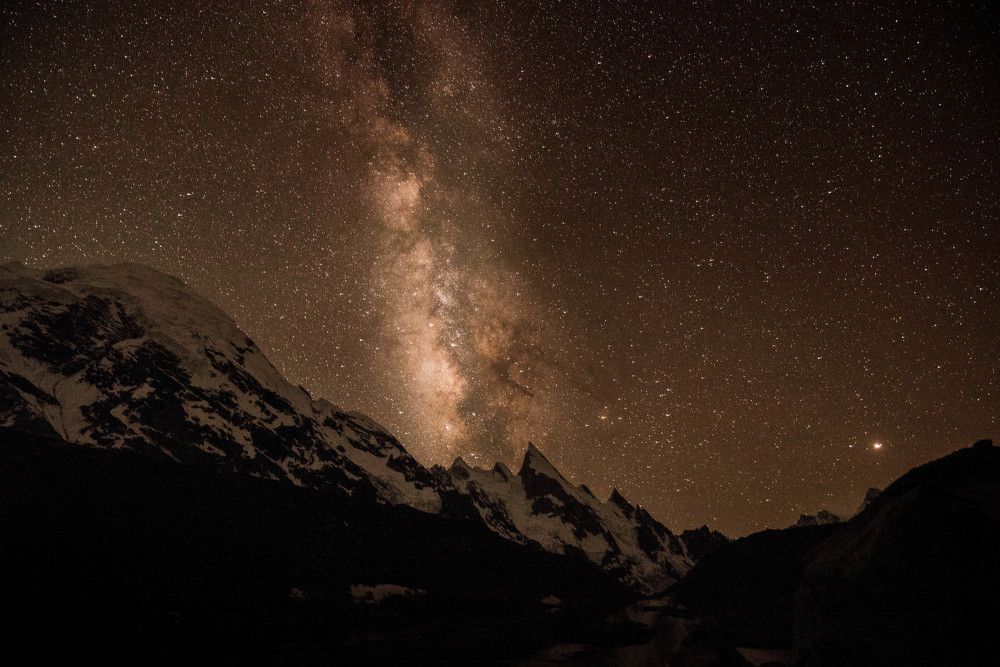 Liala Peak With Milkyway