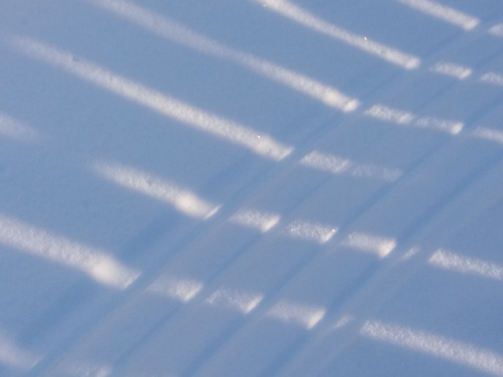 Тень на снегу 2