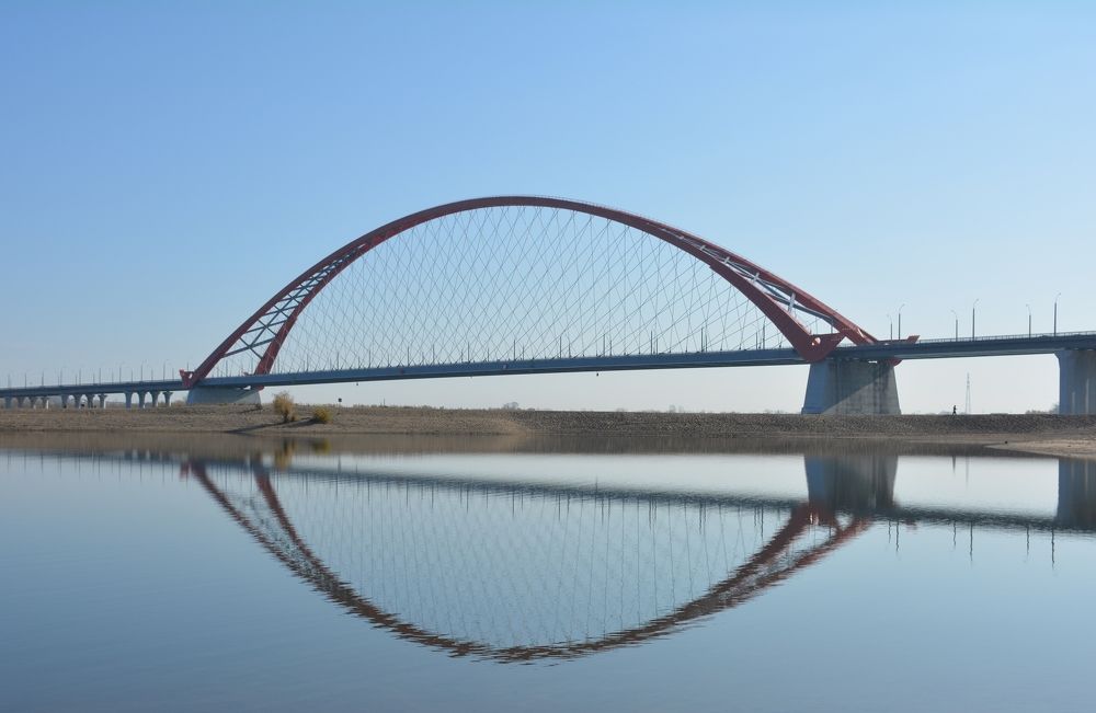 Мостик счастья - Бугринский мост