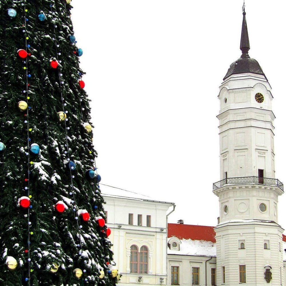 Ёлочка у ратуши