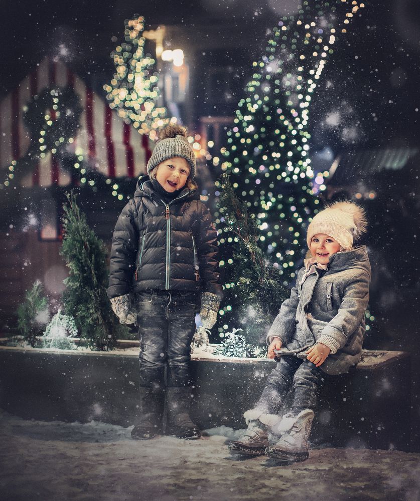 Как зажигали главную ёлочку Риги