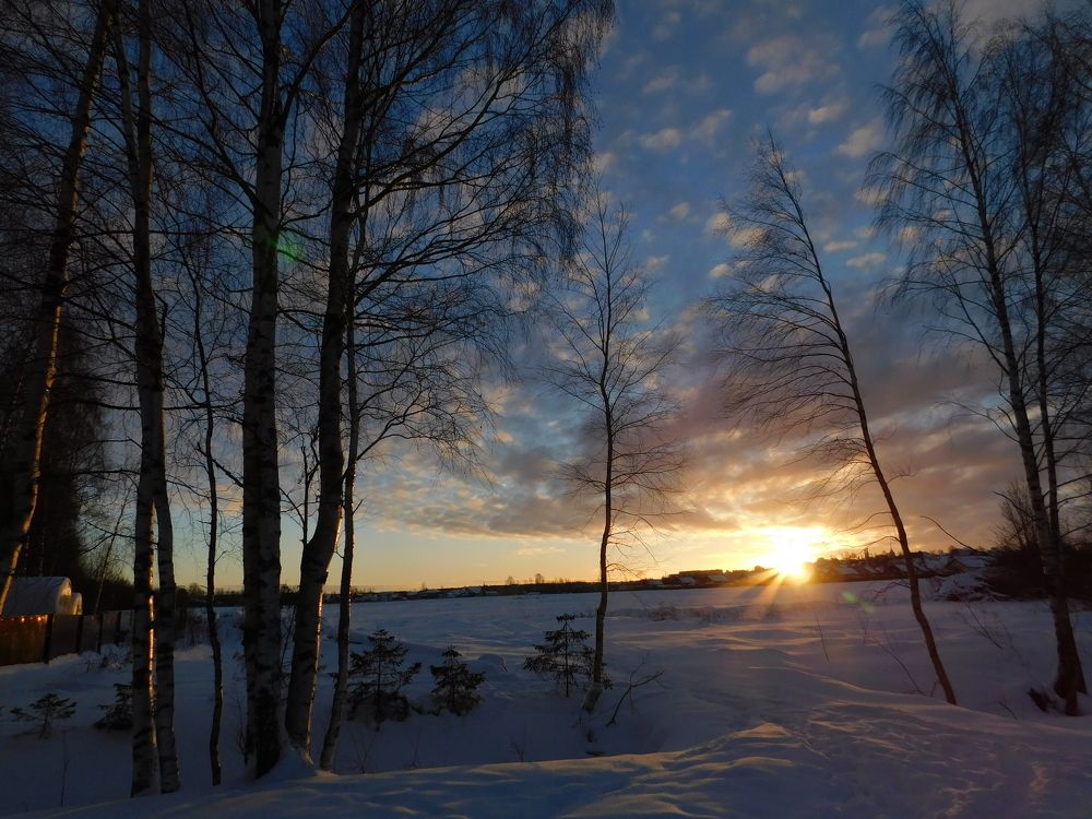 Зимний рассвет