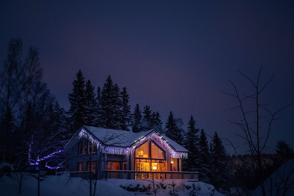 Рождество в лесу