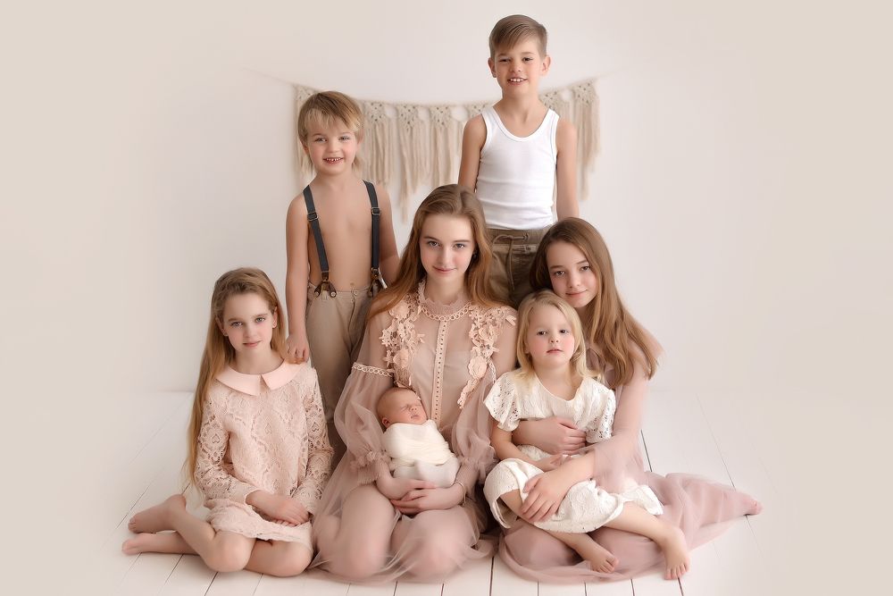 Большая семья