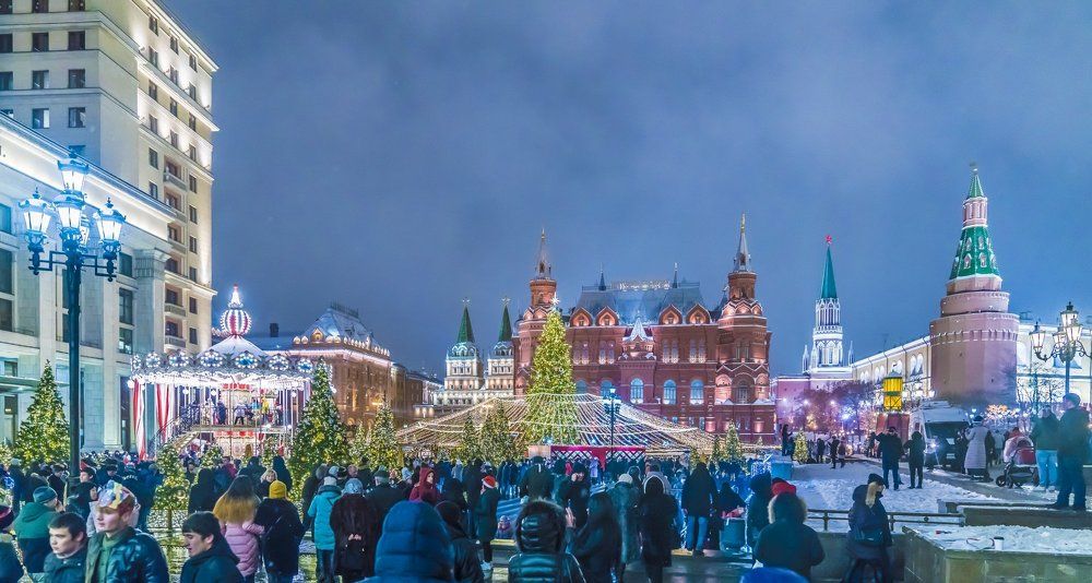Новый Год на Охотном Ряду