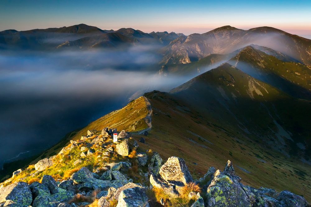 In the light of a full moon.