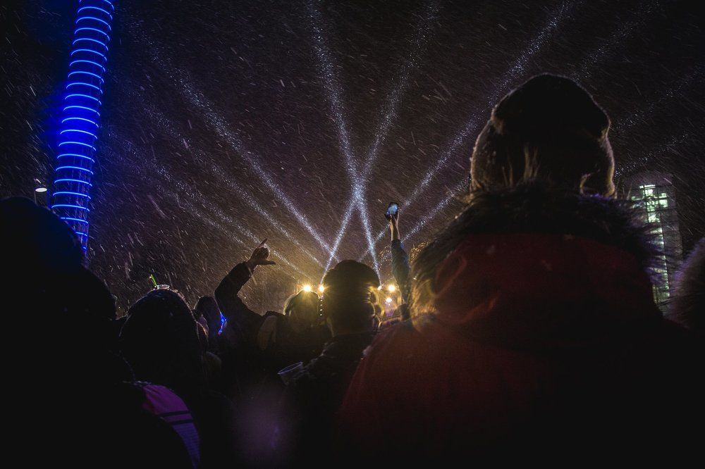 New born Christ on new eve