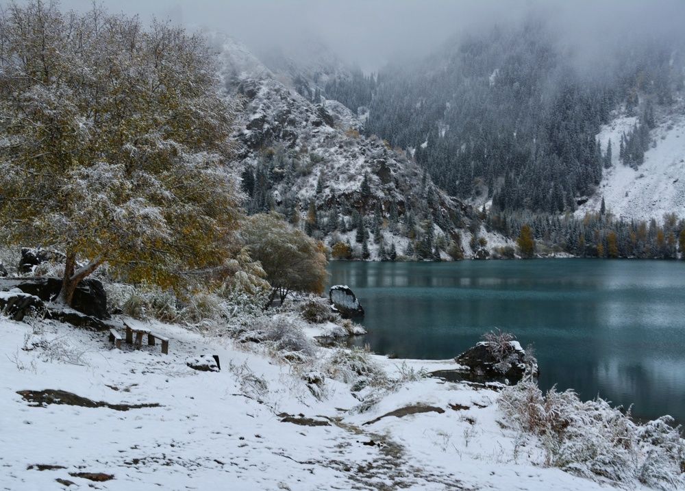 Зимнее озеро