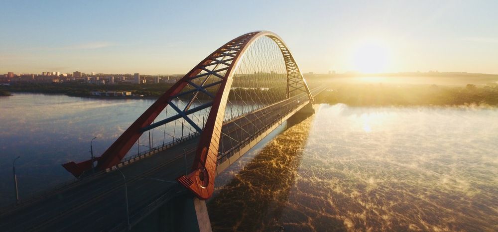 Бугринский мост, Новосибирск