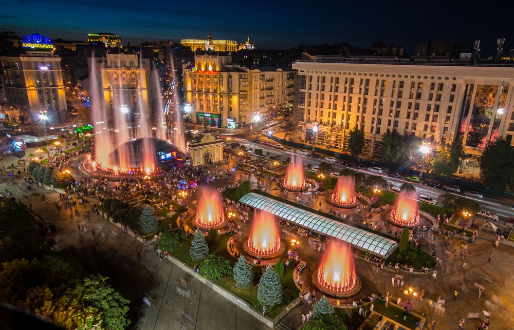 Танцующие фонтаны